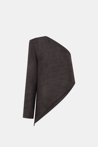 Verna Asymmetric Shoulder Top